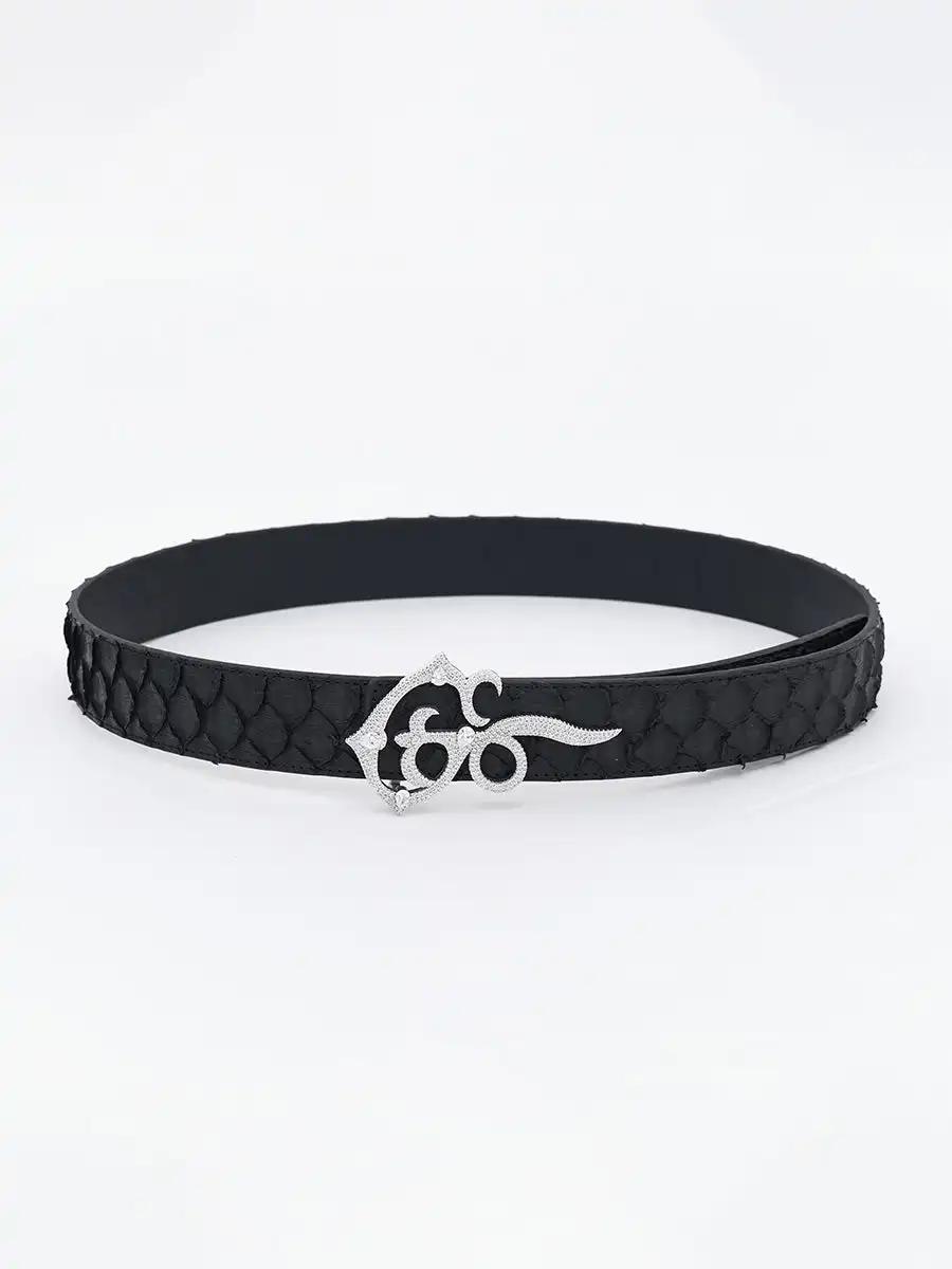 GLACIERBOY丨Rhinestone-Embellished Belt
