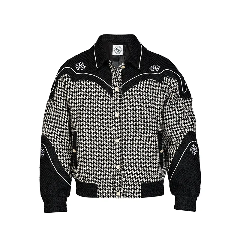 GLACIERBOY丨RAP STAR SERIES Houndstooth Tailored Jacket