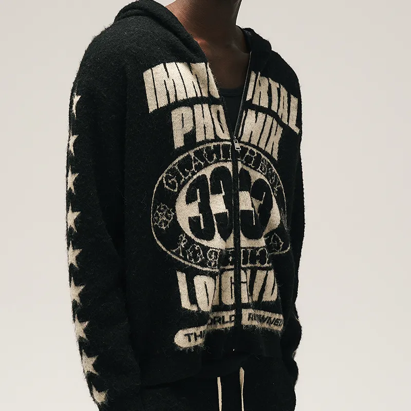 GLACIERBOY丨RAP STAR SERIES Brushed Sweater Set
