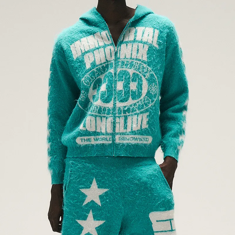GLACIERBOY丨RAP STAR SERIES Brushed Sweater Set