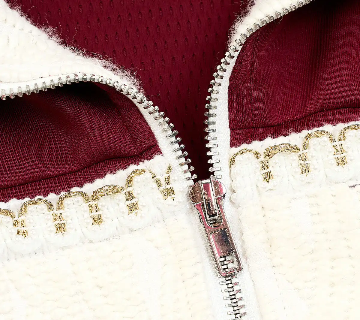 GLACIERBOY丨RAP STAR SERIES Dark Red Pearl Jacquard Sport Set