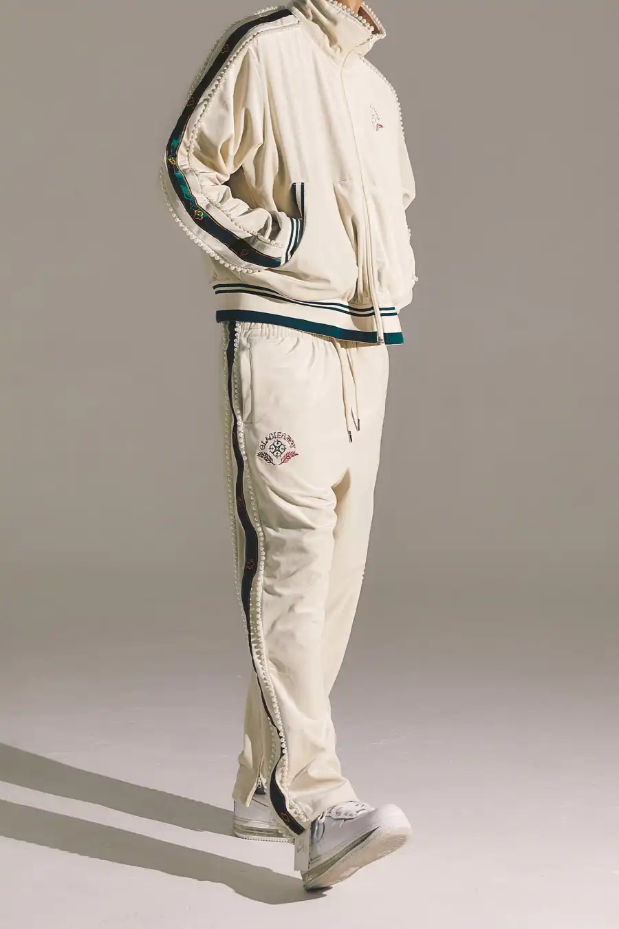 GLACIERBOY丨Pearl Velvet Pants - 3