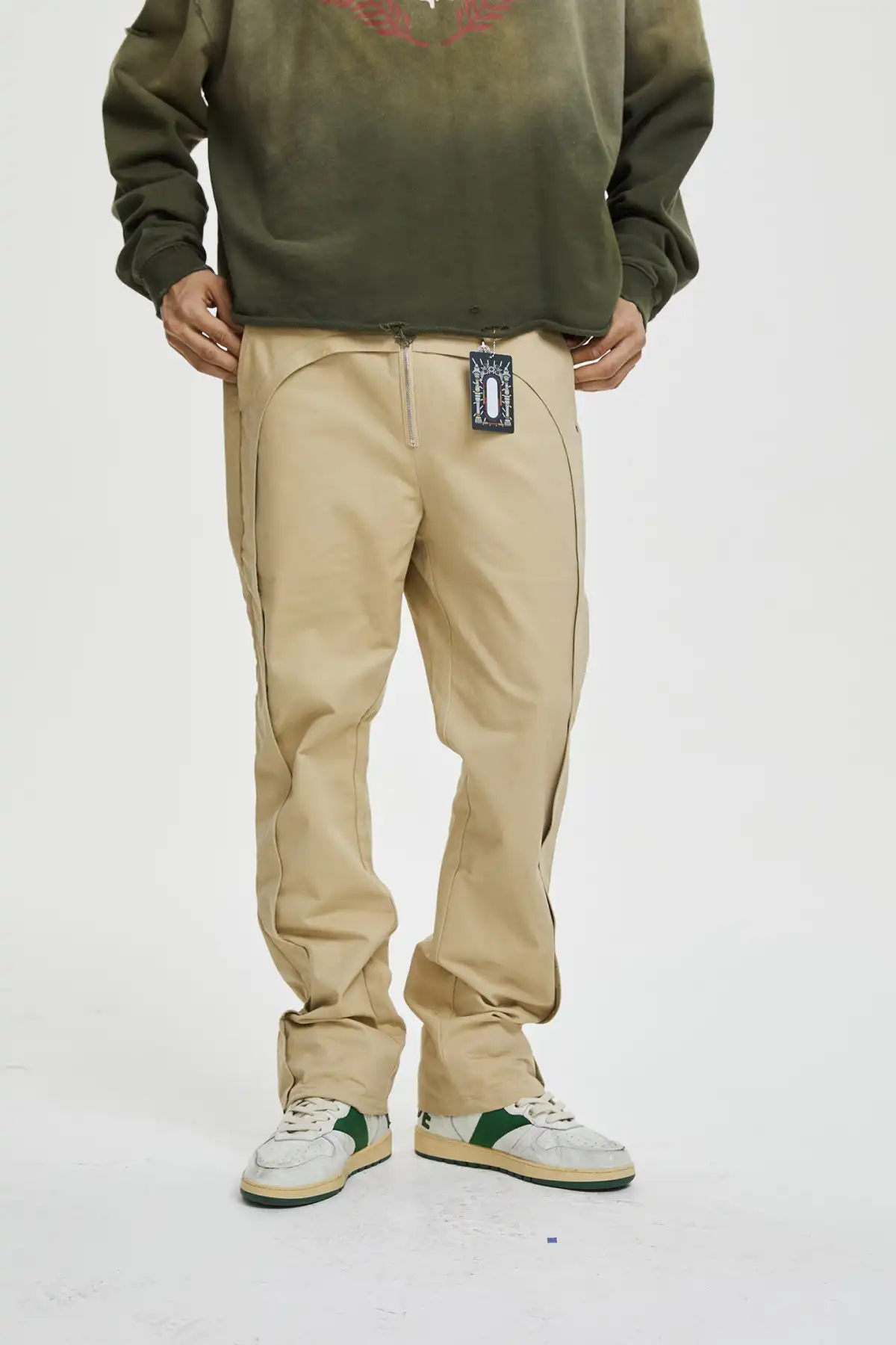 GLACIERBOY丨Khaki Men's Twill Pants