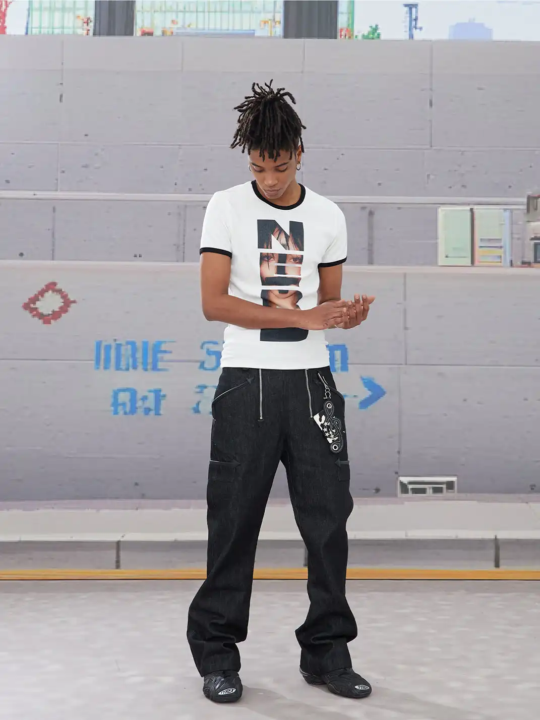 DND4DES | Nerd Punk Graphic Stretch T-Shirt