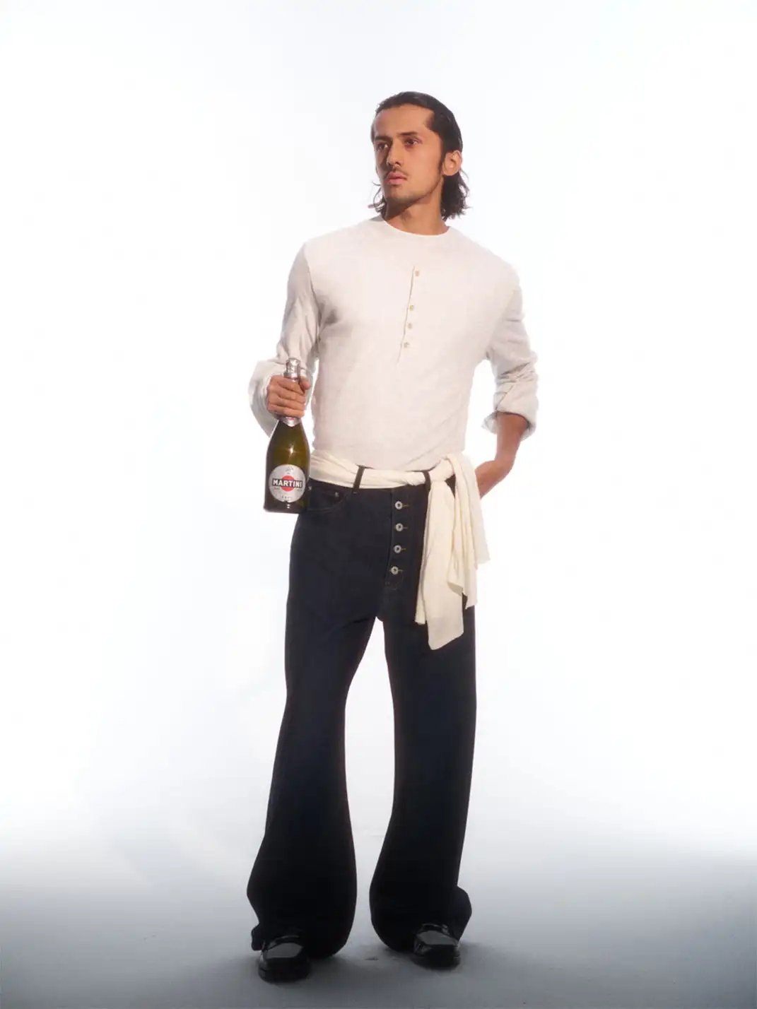 TREclub | Vintage Button Fly Denim Jeans