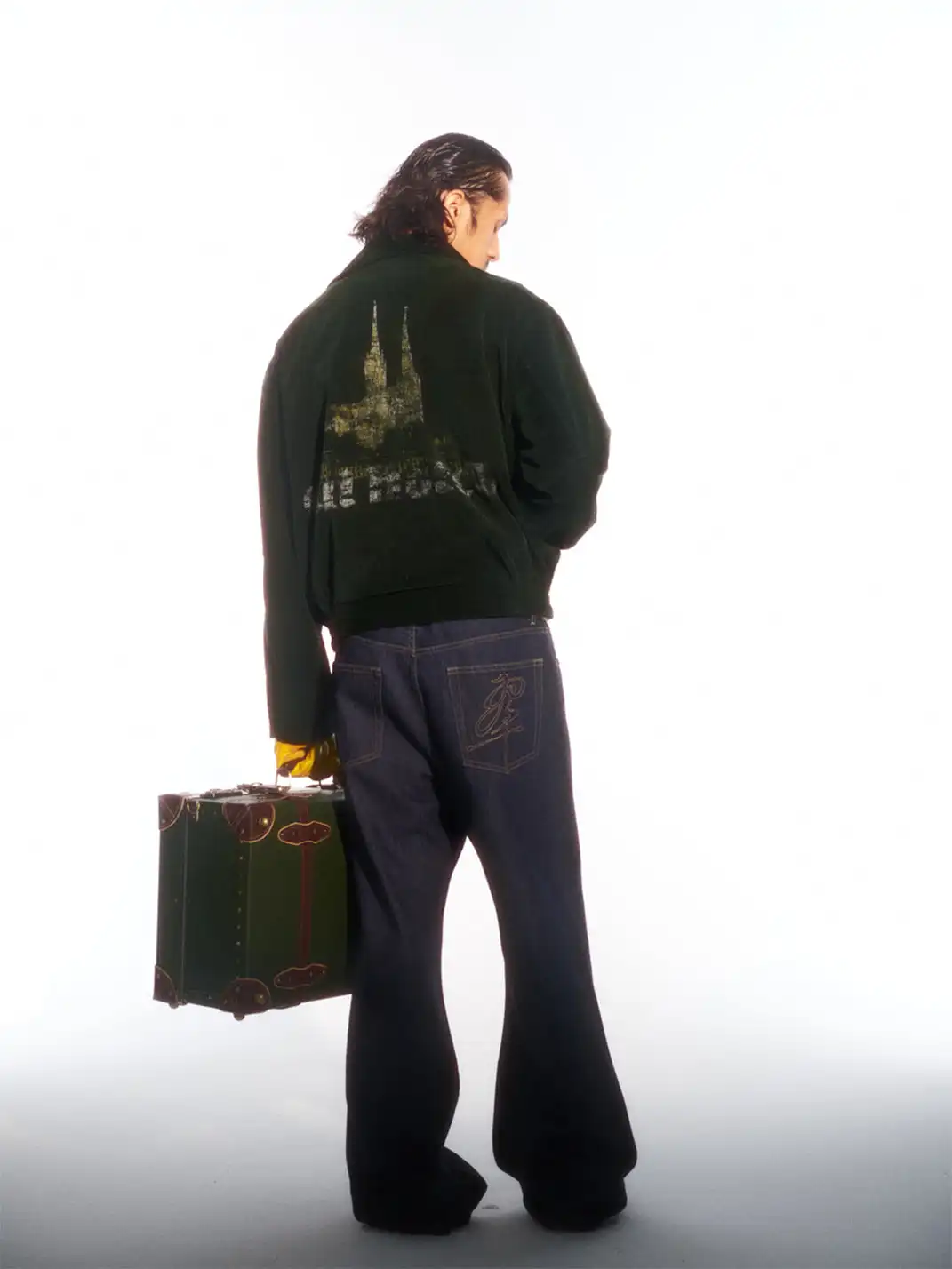 TREclub | Vintage Button Fly Denim Jeans