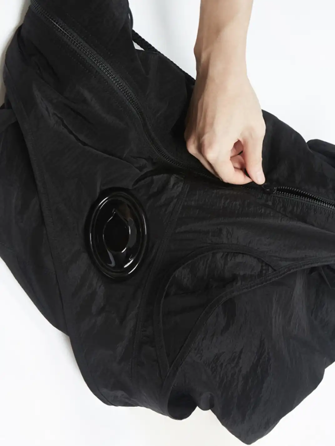 NUTEMPEROR | 3D Pocket Nylon Dumpling Sling Bag