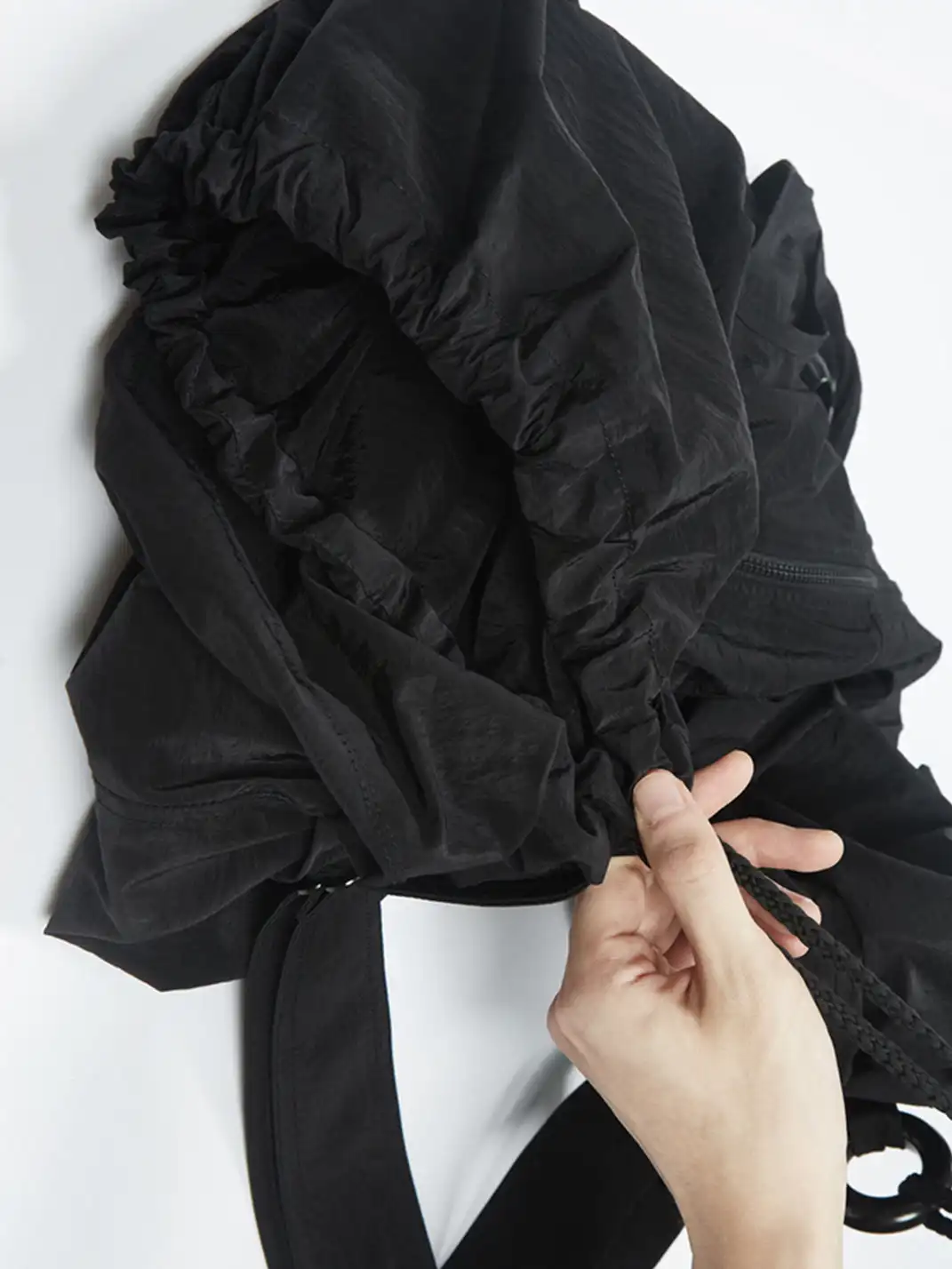 NUTEMPEROR | 3D Pocket Nylon Dumpling Sling Bag