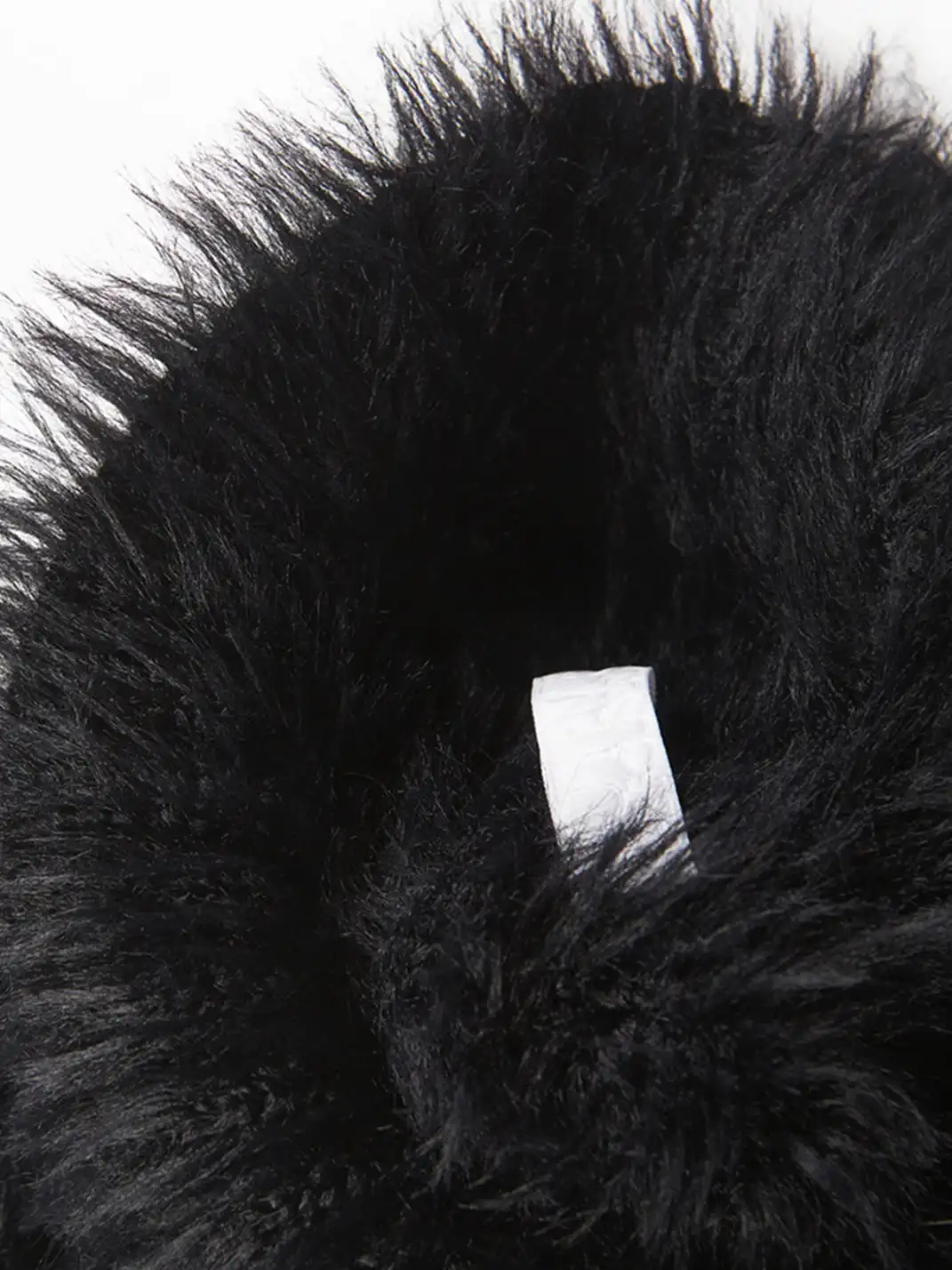 NUTEMPEROR | Furry Knit Beanie Hat-Black
