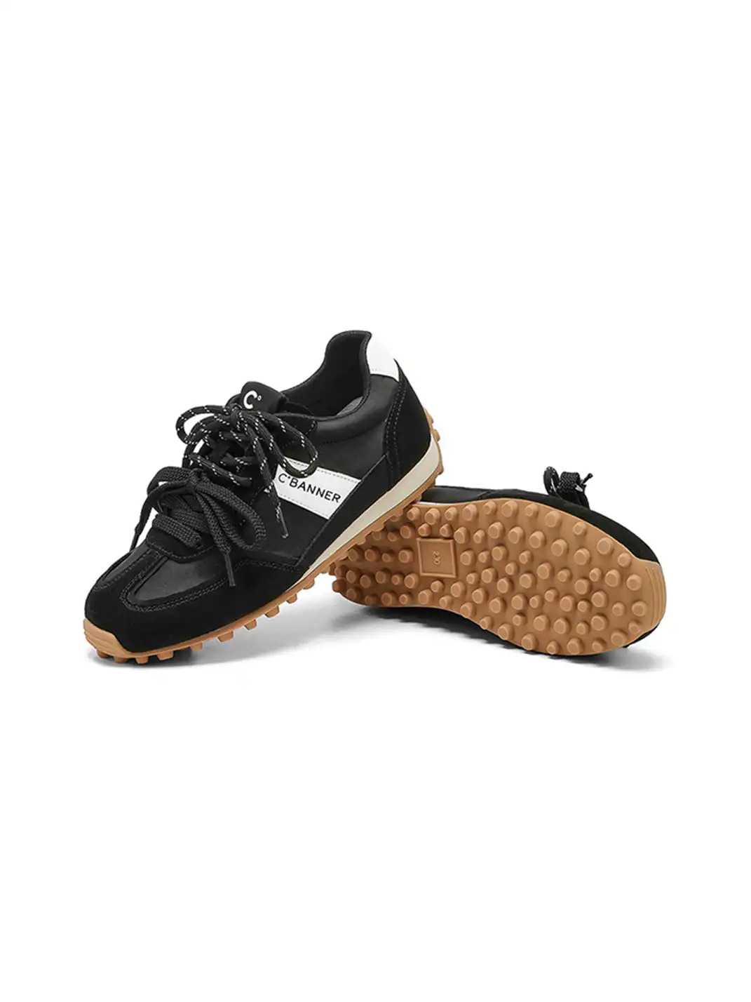 C.BANNER丨Retro Low-Top Casual Leather Shoes Women