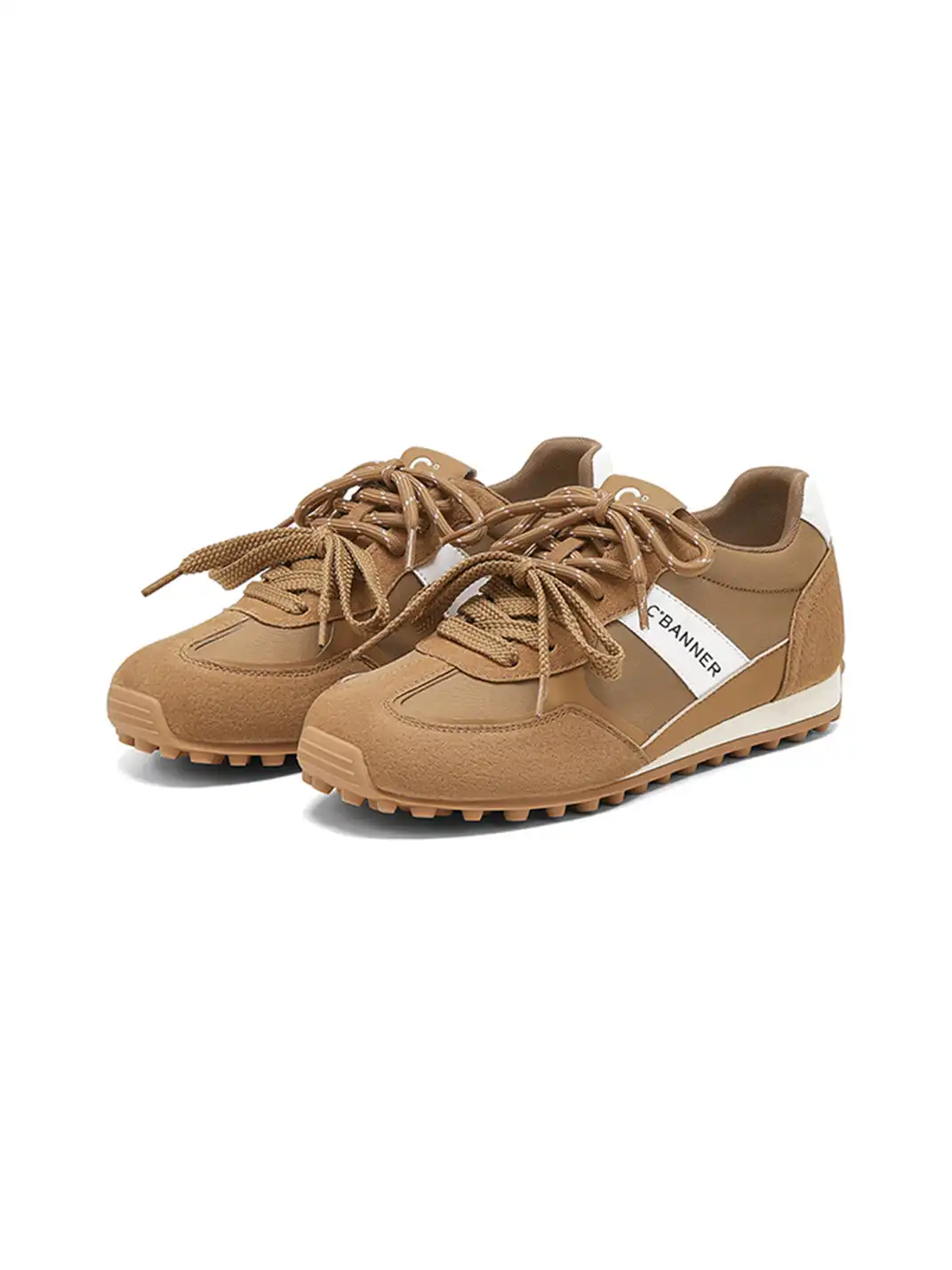 C.BANNER丨Retro Low-Top Casual Leather Shoes Women