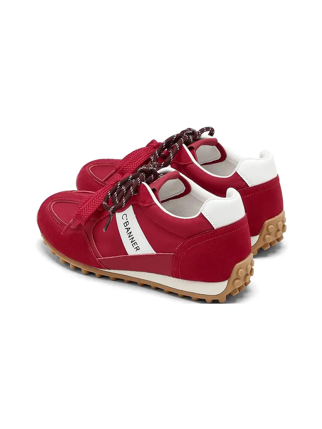 C.BANNER丨Retro Low-Top Casual Leather Shoes Women