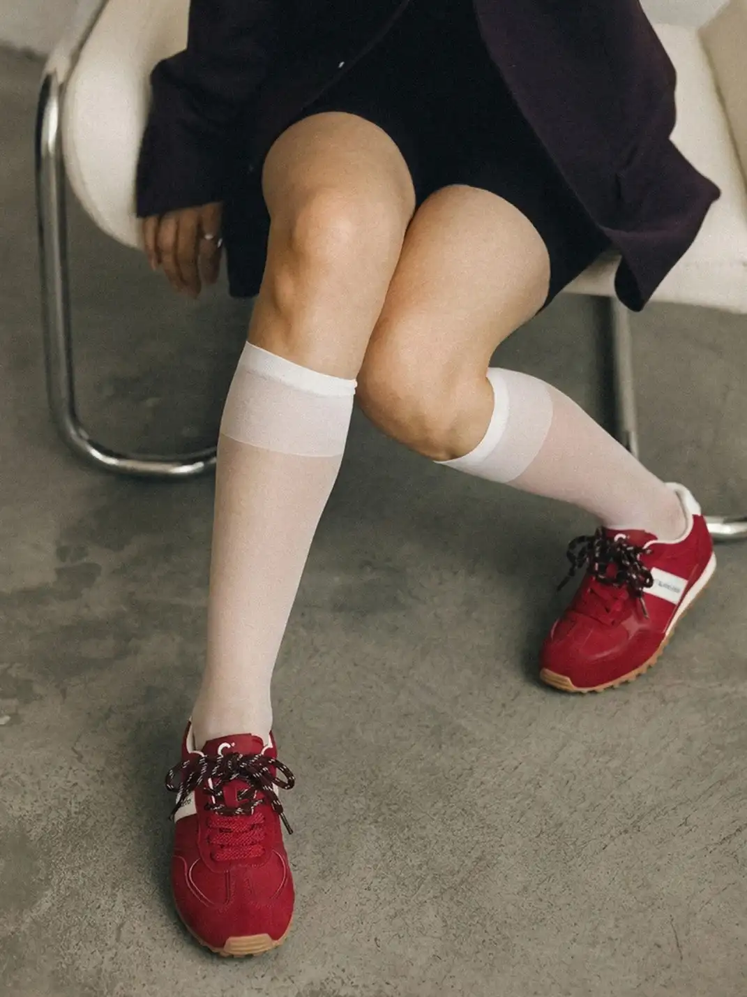 C.BANNER丨Retro Low-Top Casual Leather Shoes Women