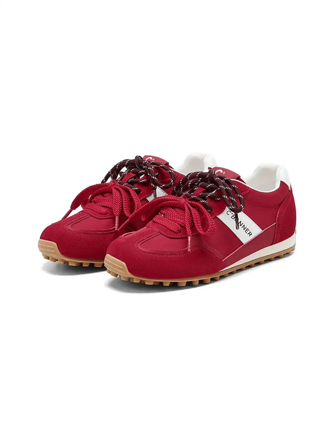 C.BANNER丨Retro Low-Top Casual Leather Shoes Women