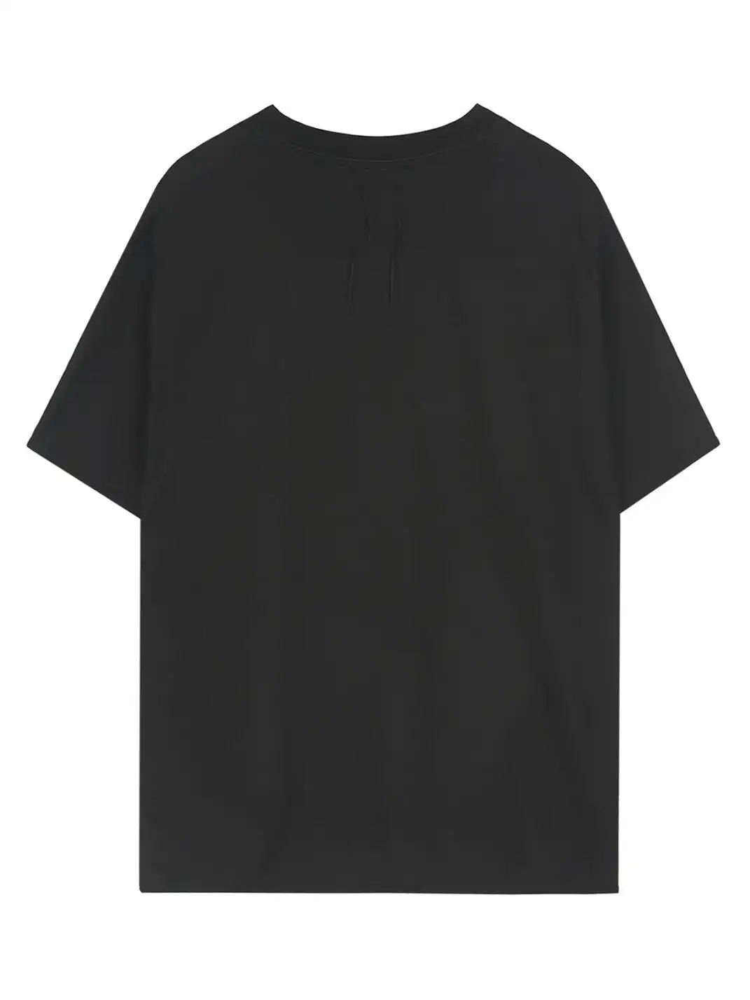 NUTEMPEROR | “Talks to Trees” Cotton Patch T-Shirt-Black
