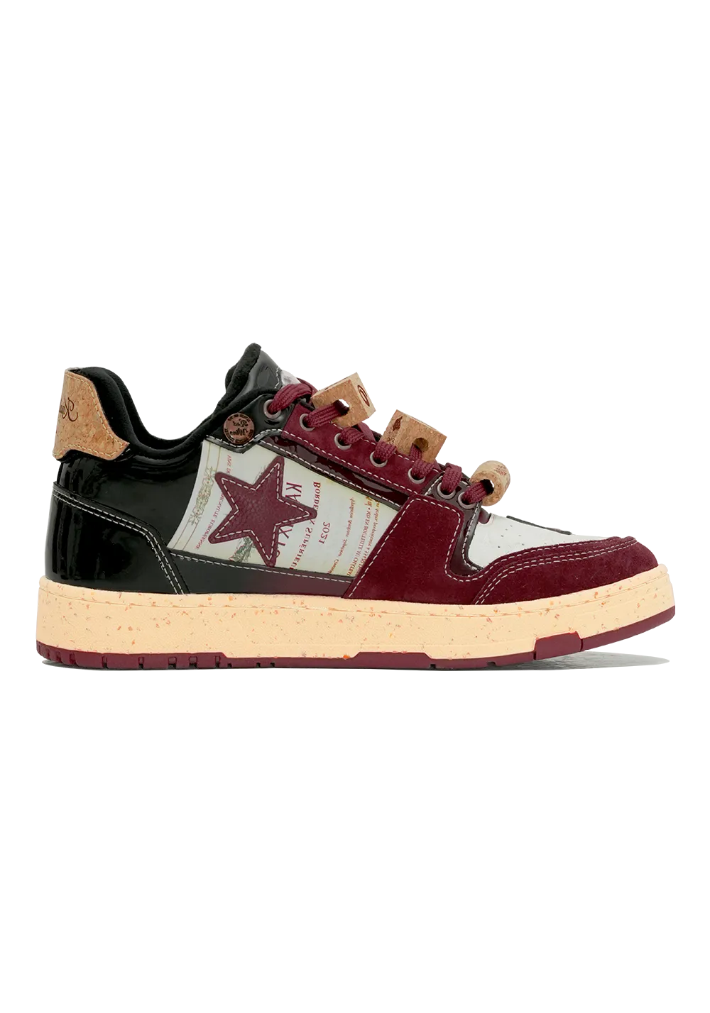 KAALIXTO丨Retro Star Sneakers-Wine Limited