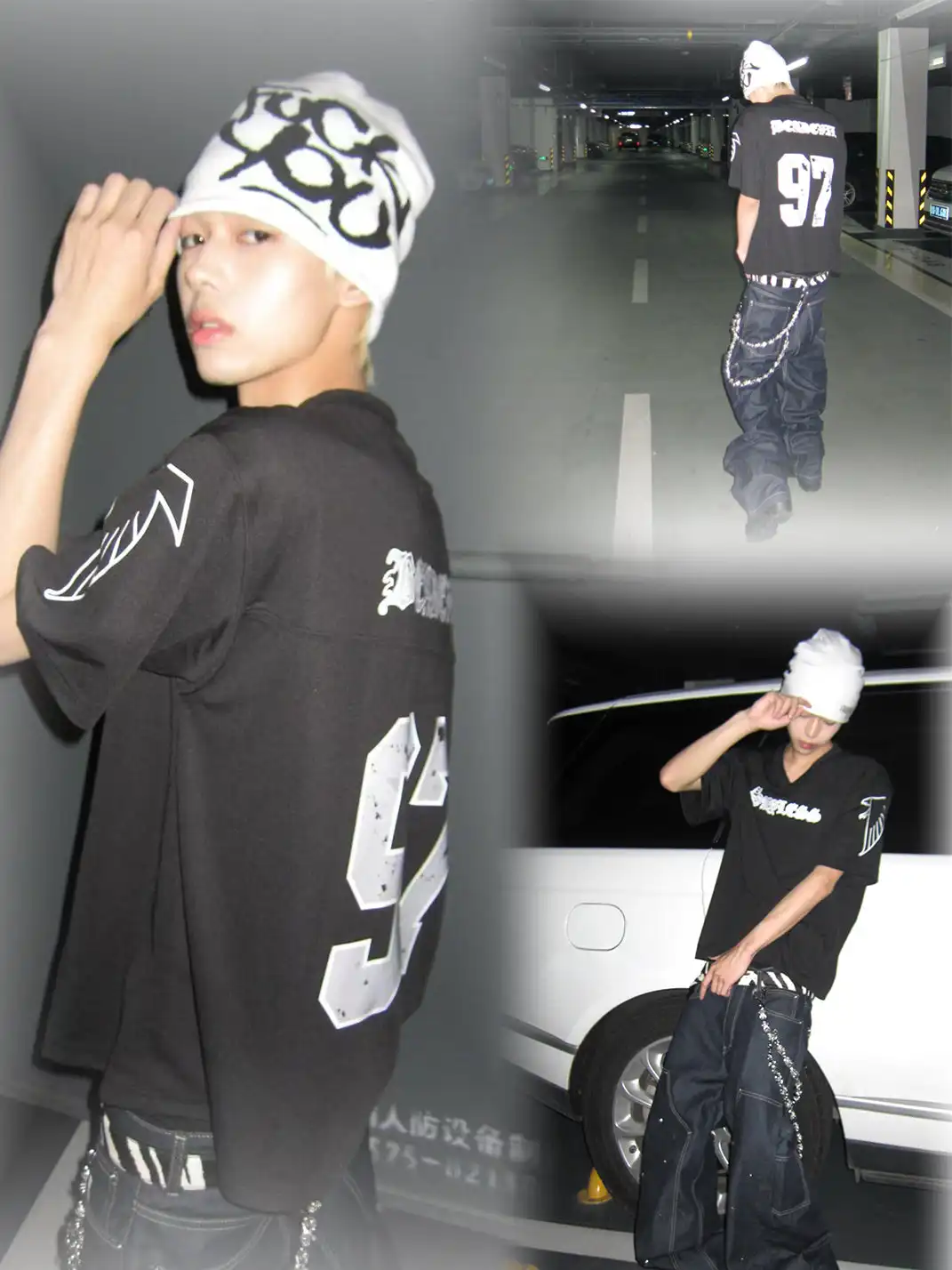 BE A DEVIL丨Sanskrit Letter Hockey Jersey T-Shirt