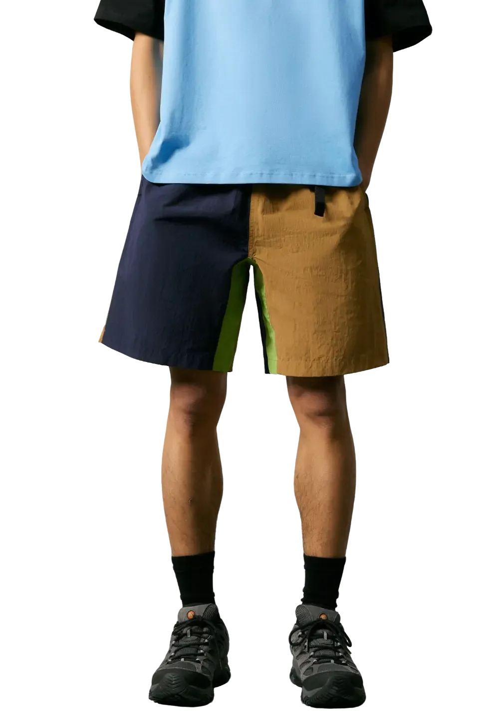 Colorblock Waterproof Shorts