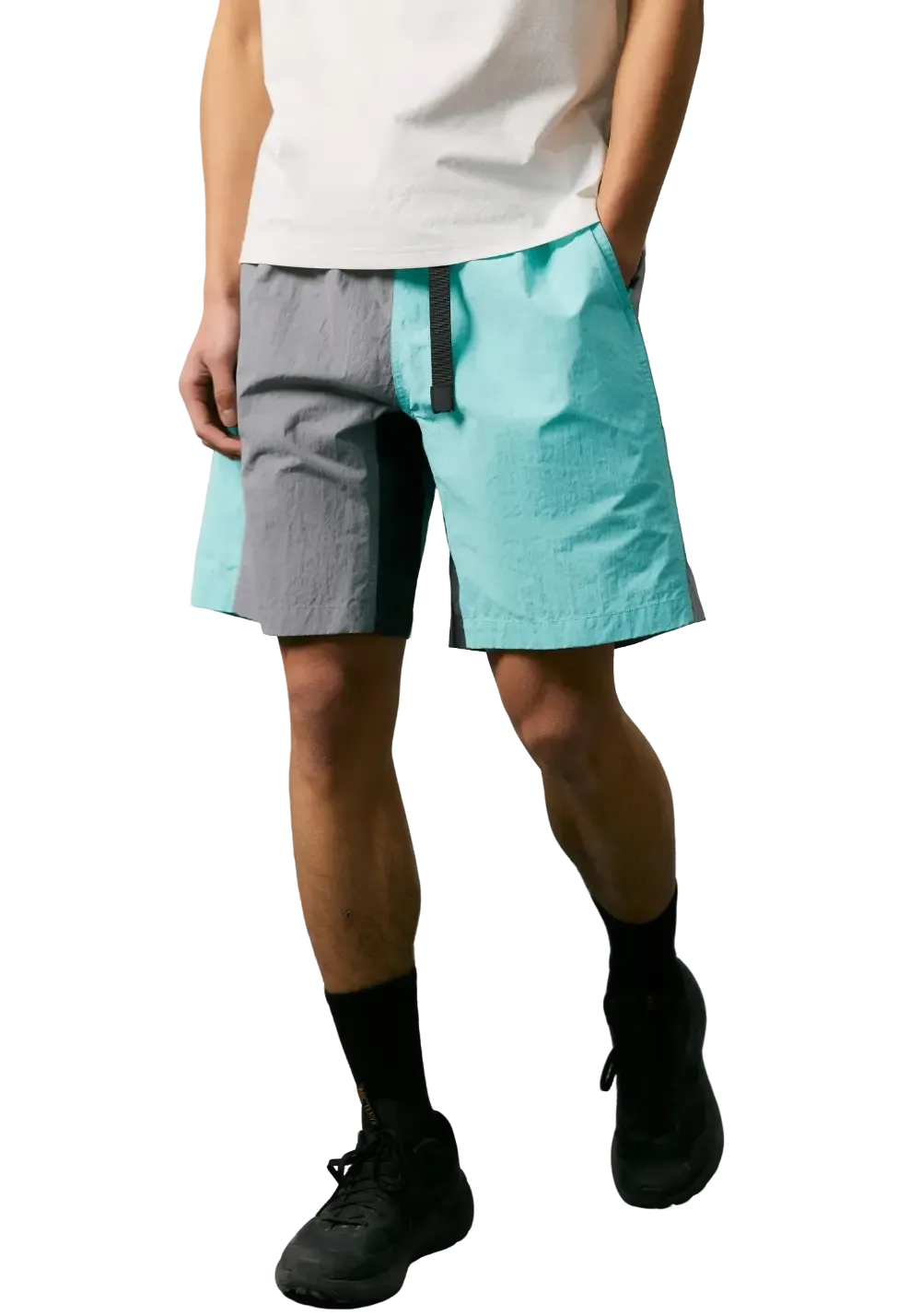 Colorblock Waterproof Shorts