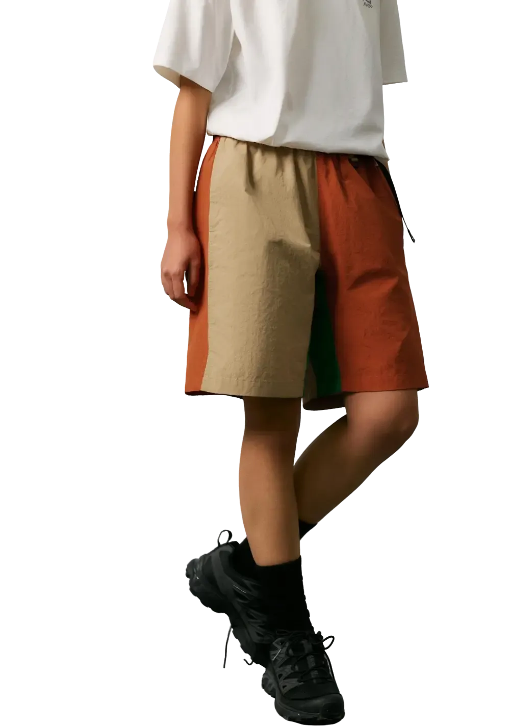 Colorblock Waterproof Shorts