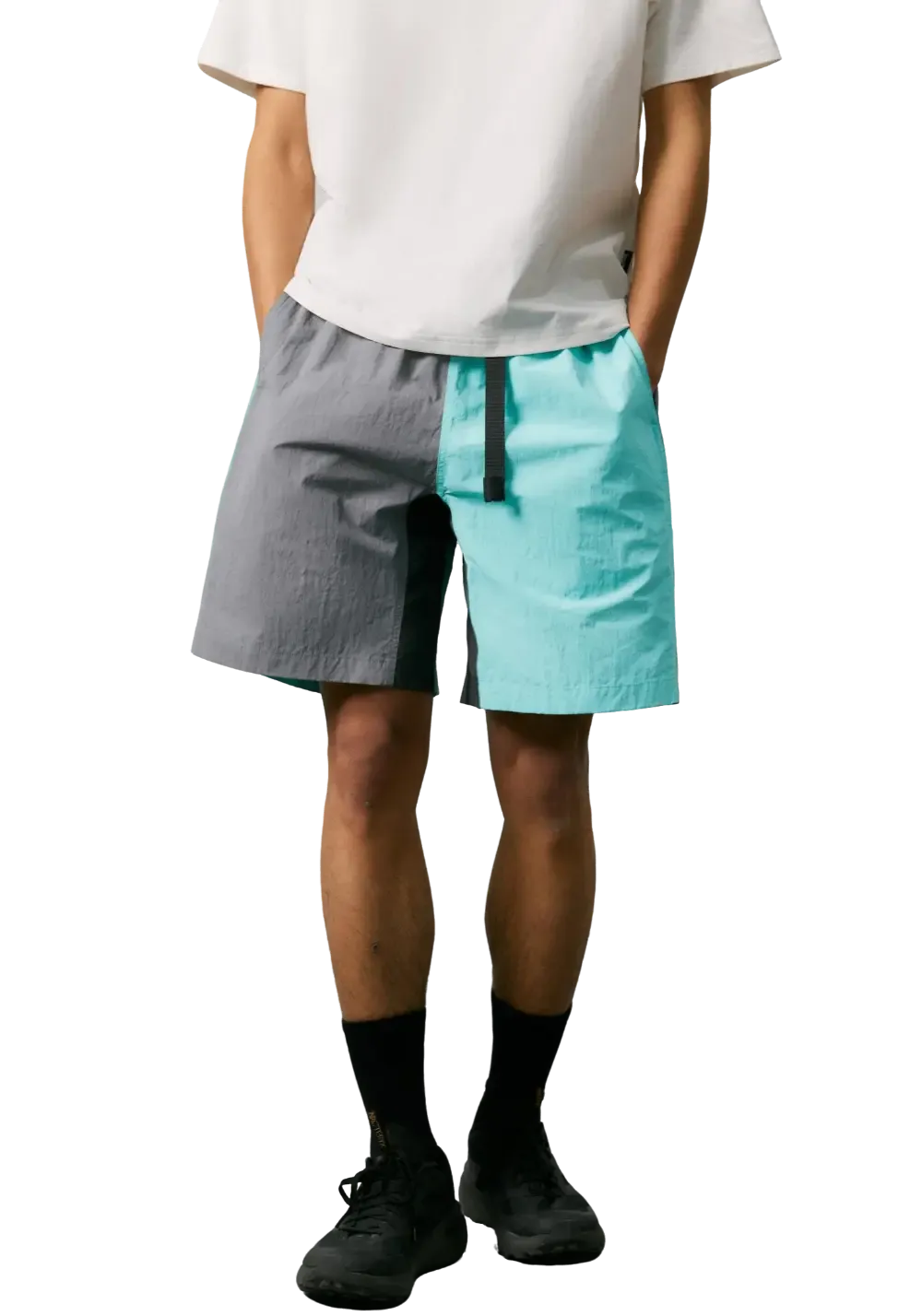 Colorblock Waterproof Shorts