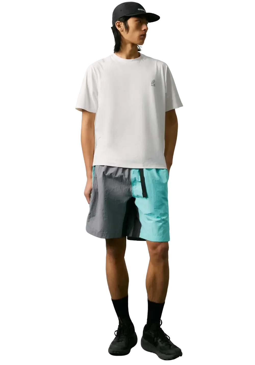 Colorblock Waterproof Shorts