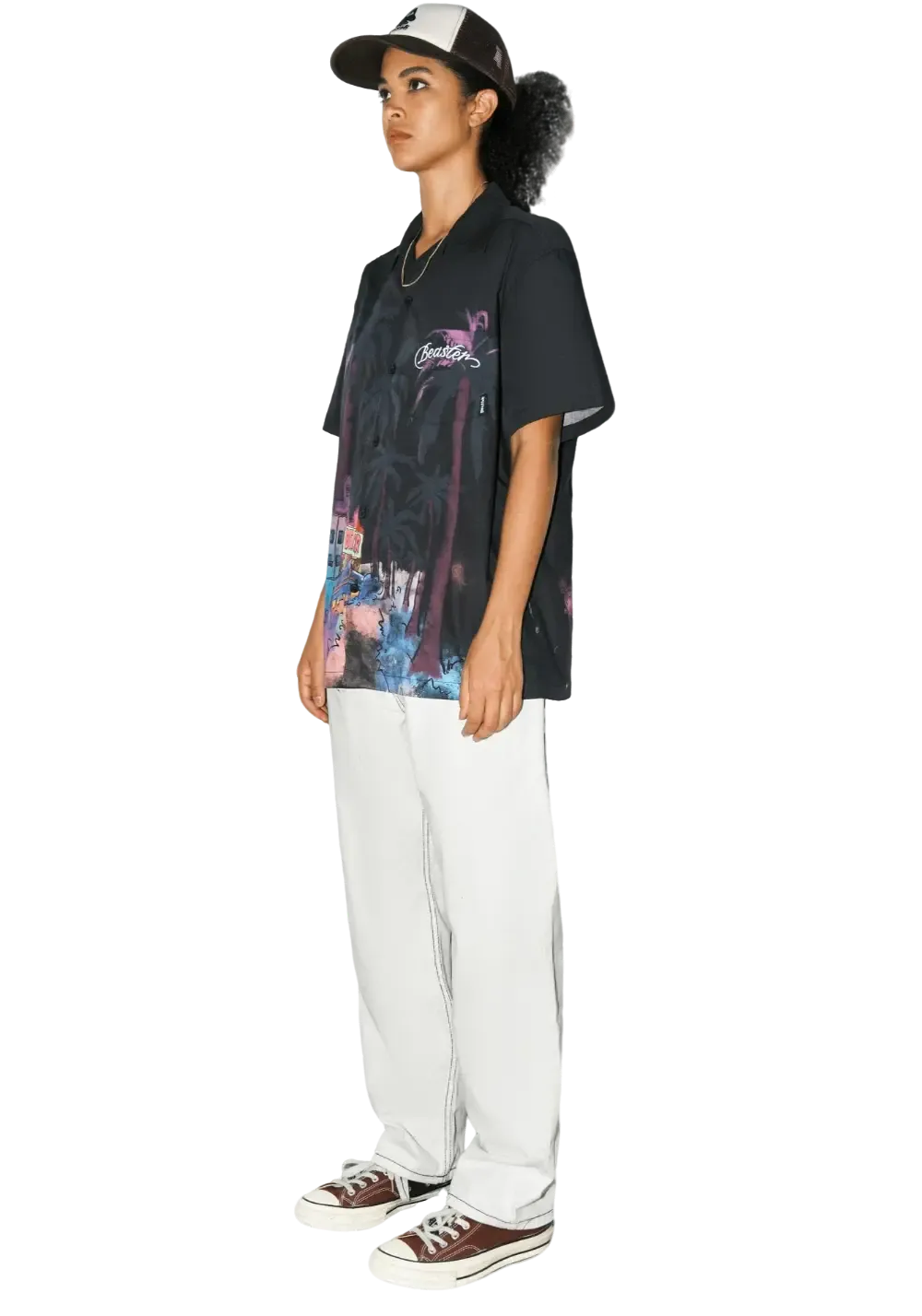 Hawaiian Cotton Printed Casual T-Shirt