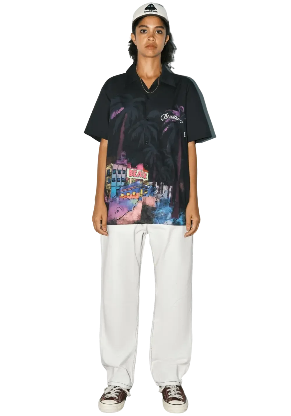 Hawaiian Cotton Printed Casual T-Shirt