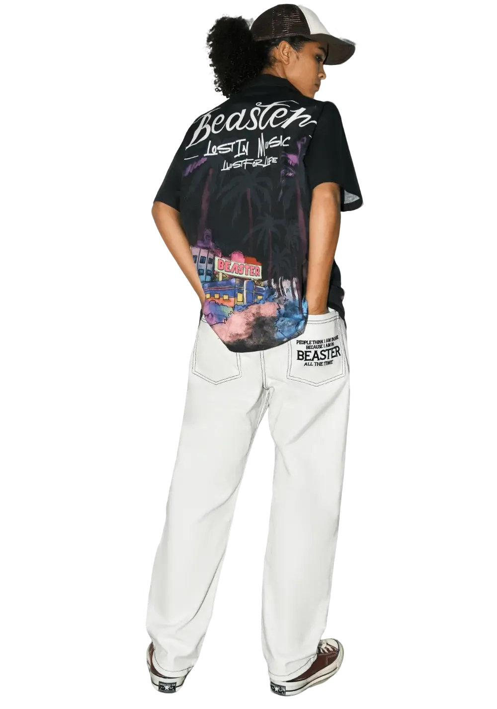 Hawaiian Cotton Printed Casual T-Shirt