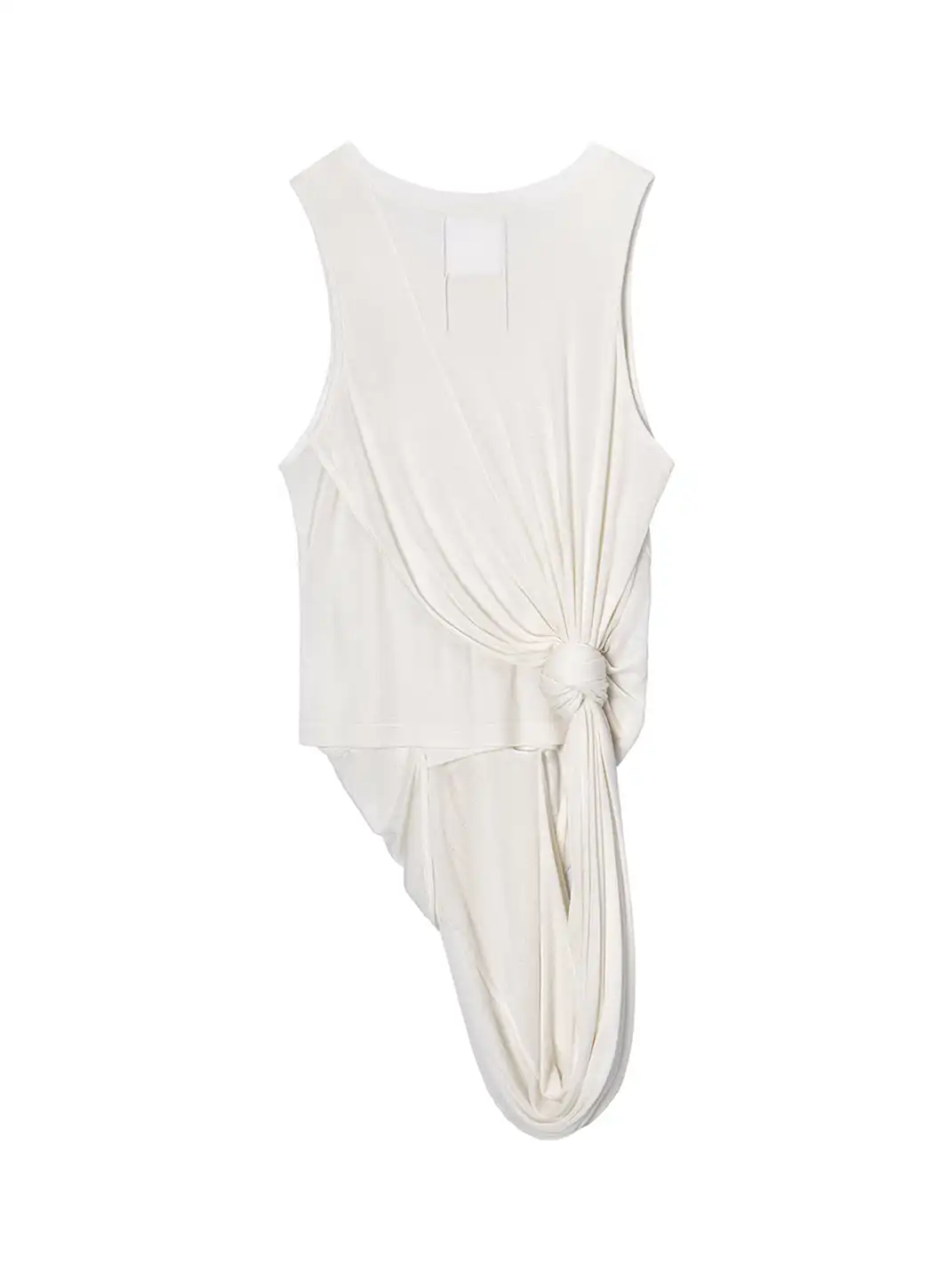 NUTEMPEROR | Knot Detail Embroidered Sleeveless Vest
