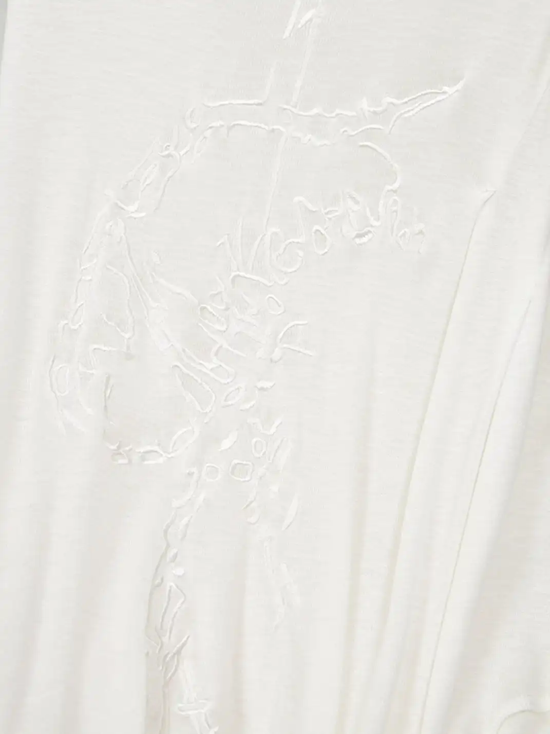 NUTEMPEROR | Knot Detail Embroidered Sleeveless Vest