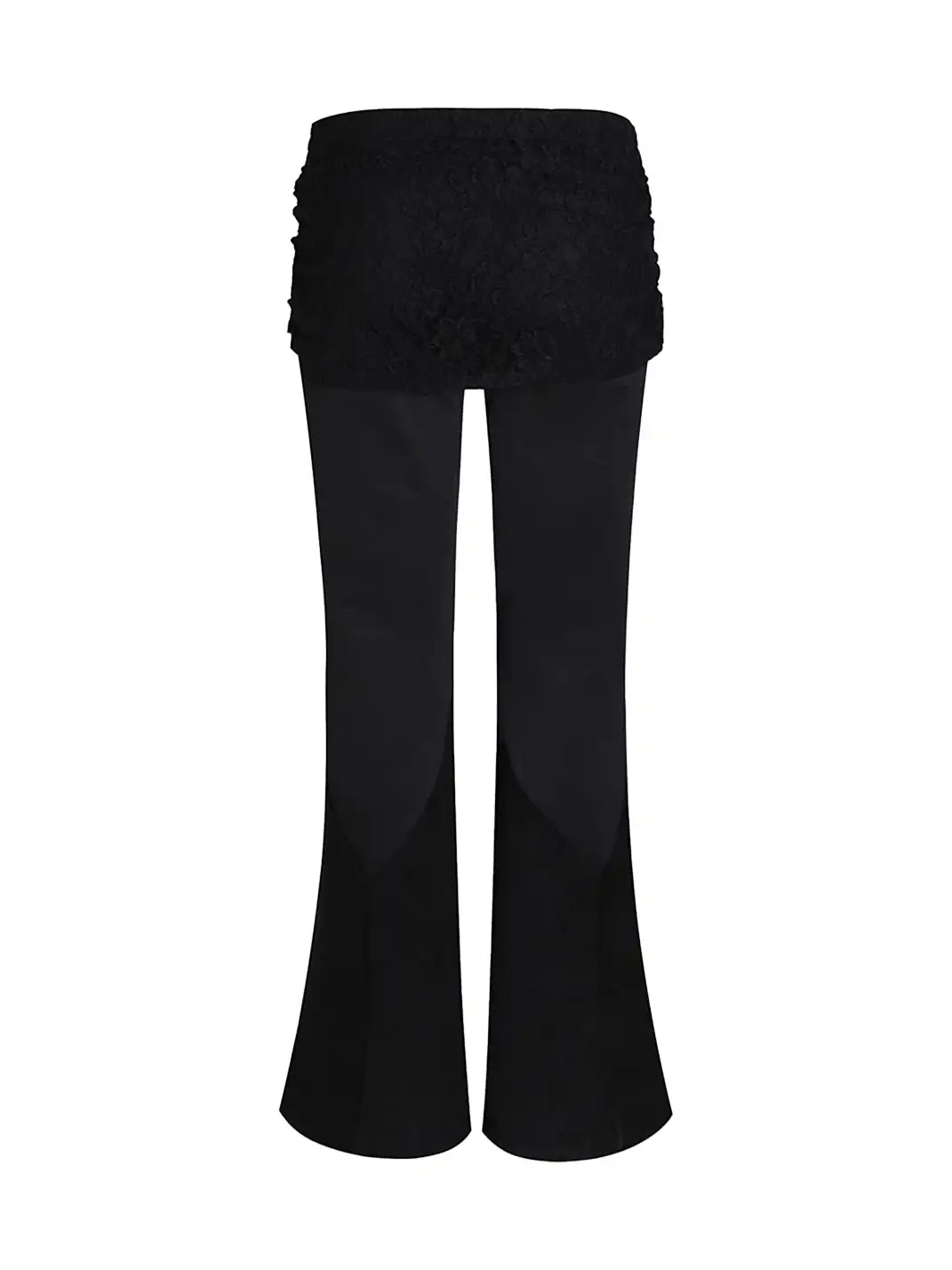 FayChui | Lace Rhinestone Flared Visual Kei Pants