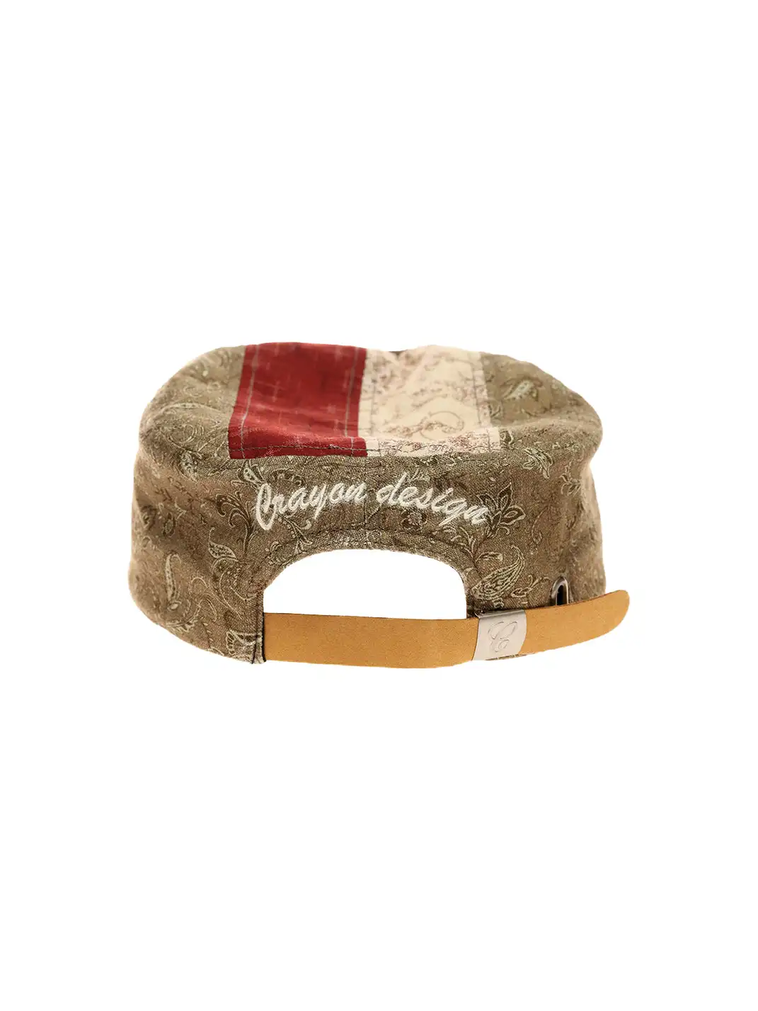 6CRAYON | Vintage Patchwork Embroidered Brim Cap