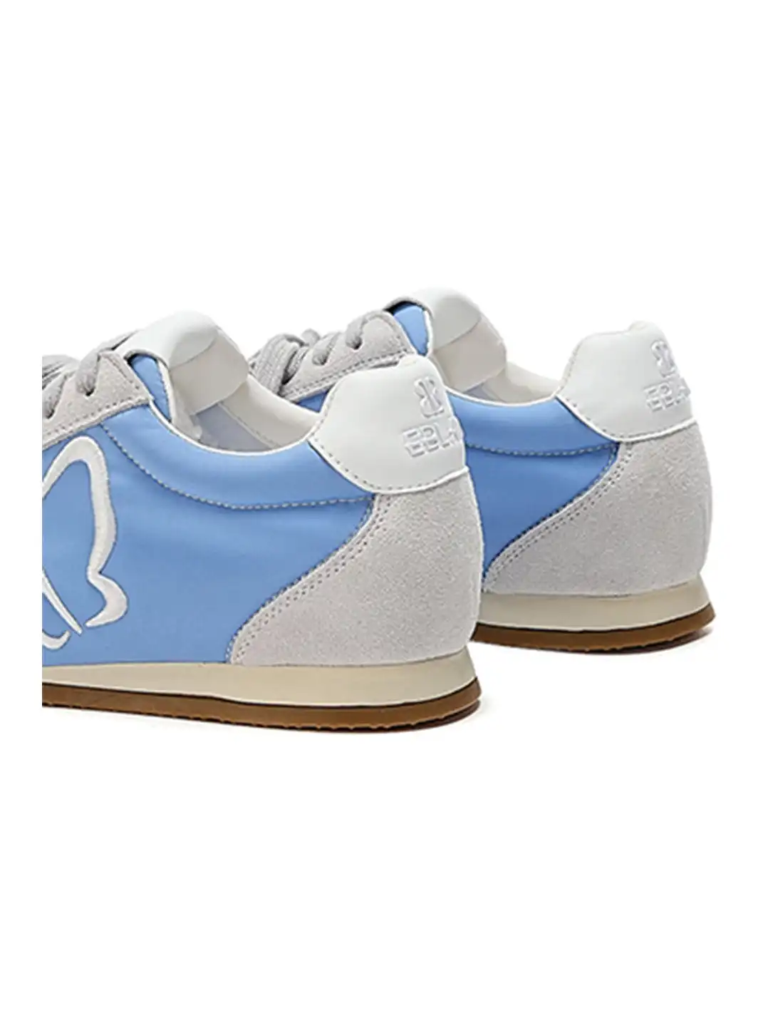 EBLAN丨Two-Tone Lace Retro Leather Training Shoes
