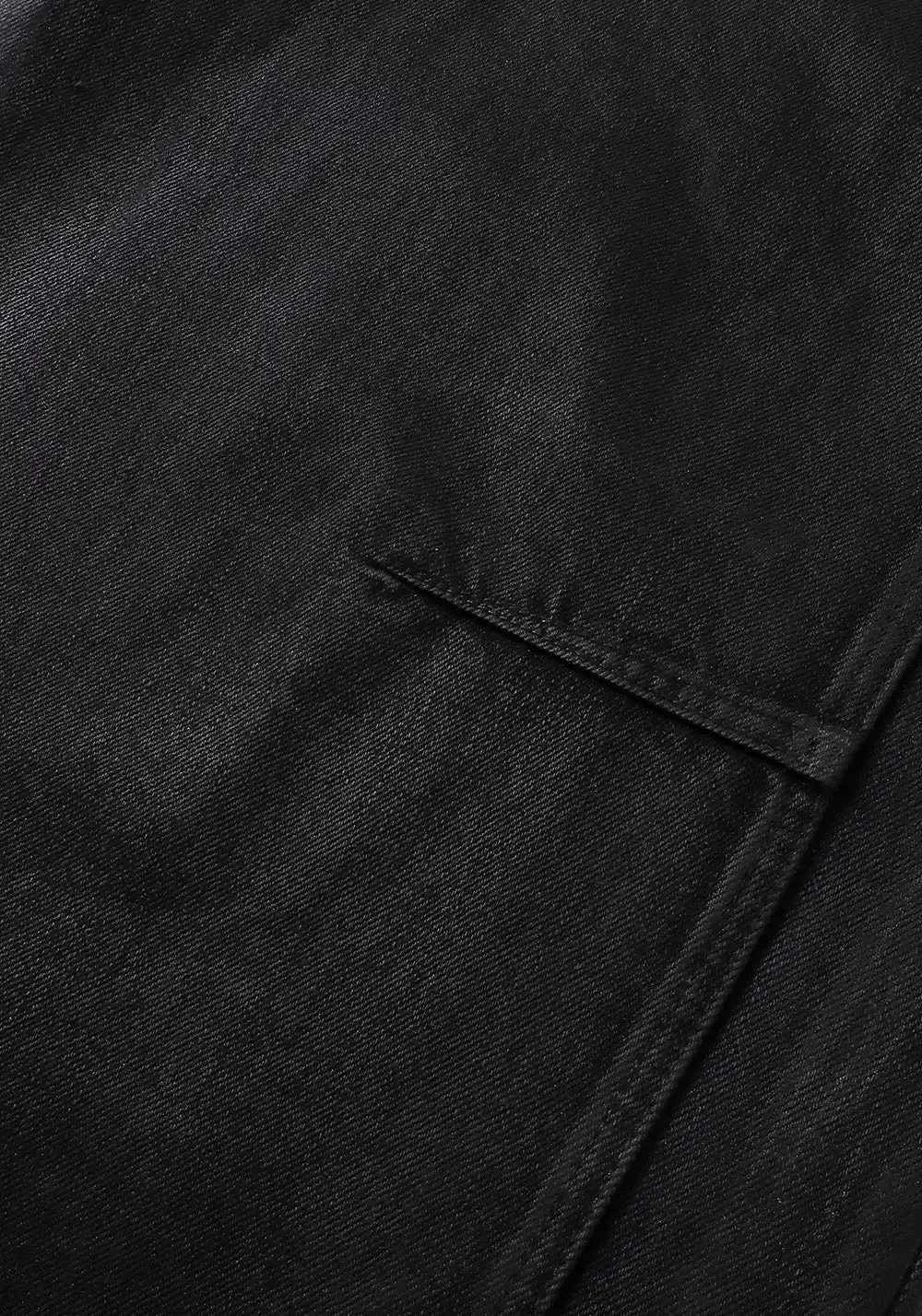 REBEL WAVE丨Hand-Waxed Damaged Wide-Leg Pants