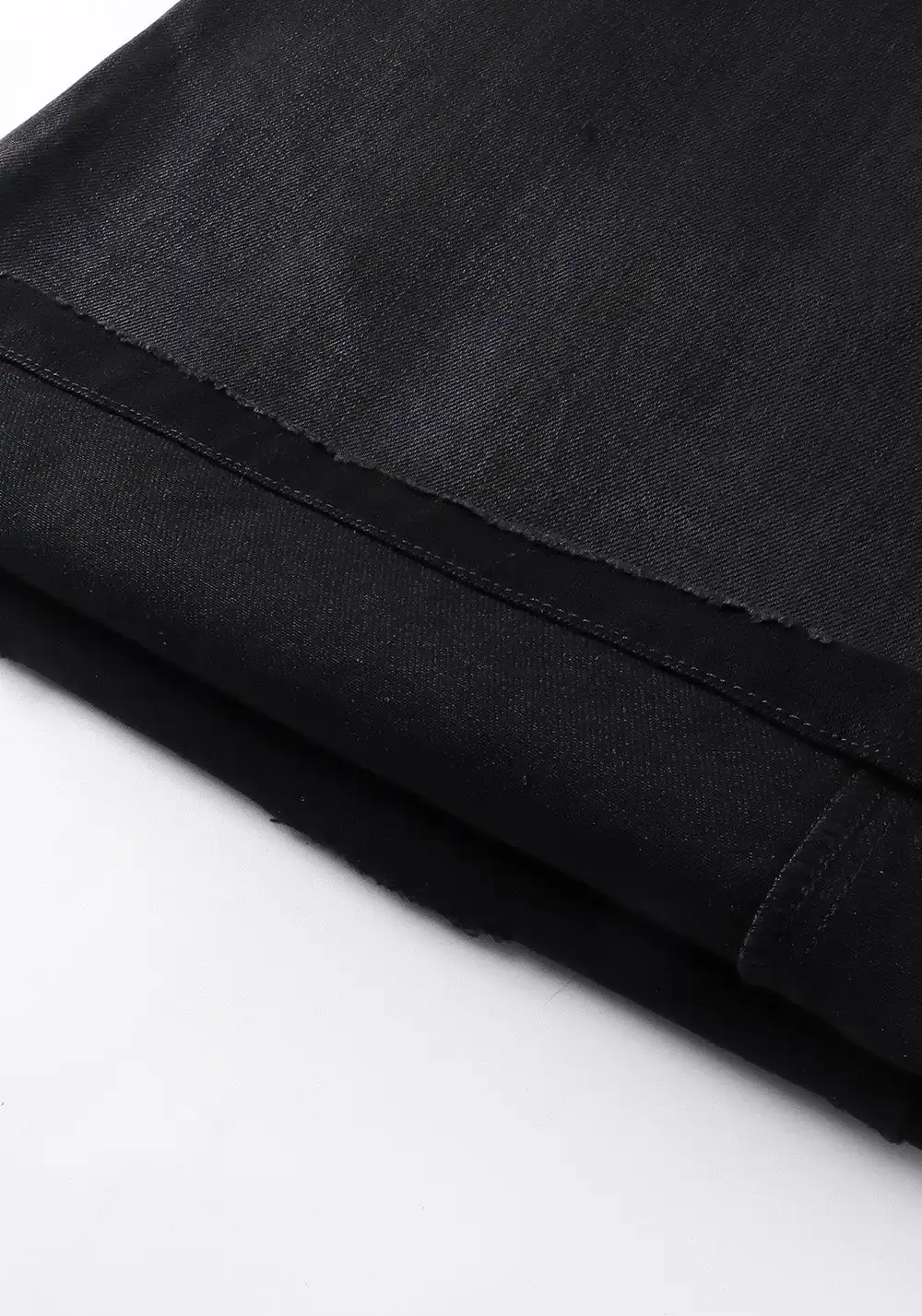 REBEL WAVE丨Hand-Waxed Damaged Wide-Leg Pants