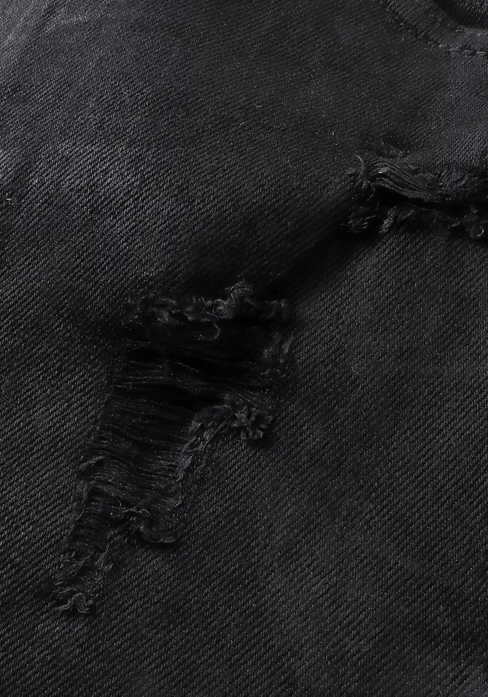 REBEL WAVE丨Hand-Waxed Damaged Wide-Leg Pants