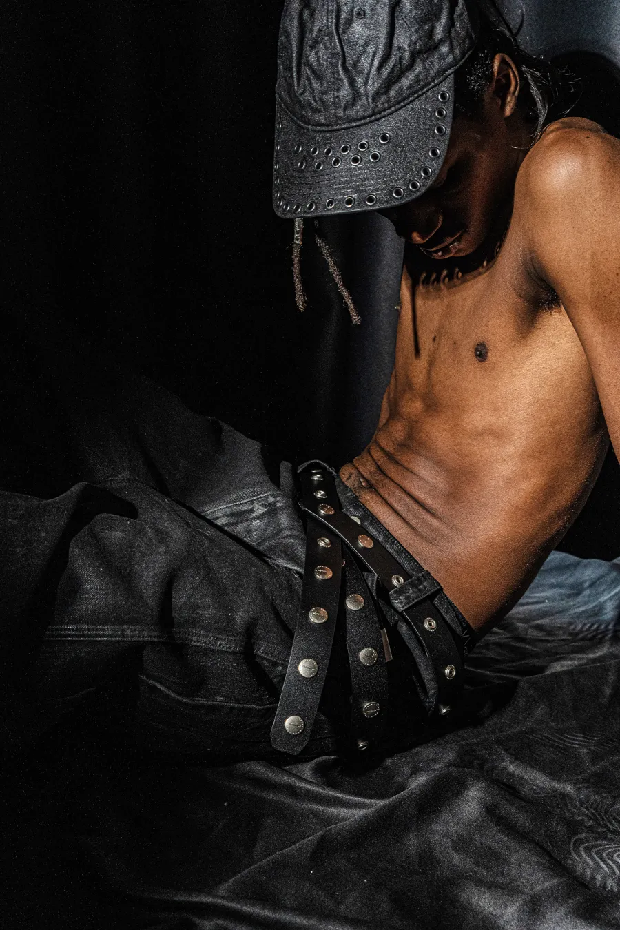REBEL WAVE丨"SØL" Rivet Button Belt - 2