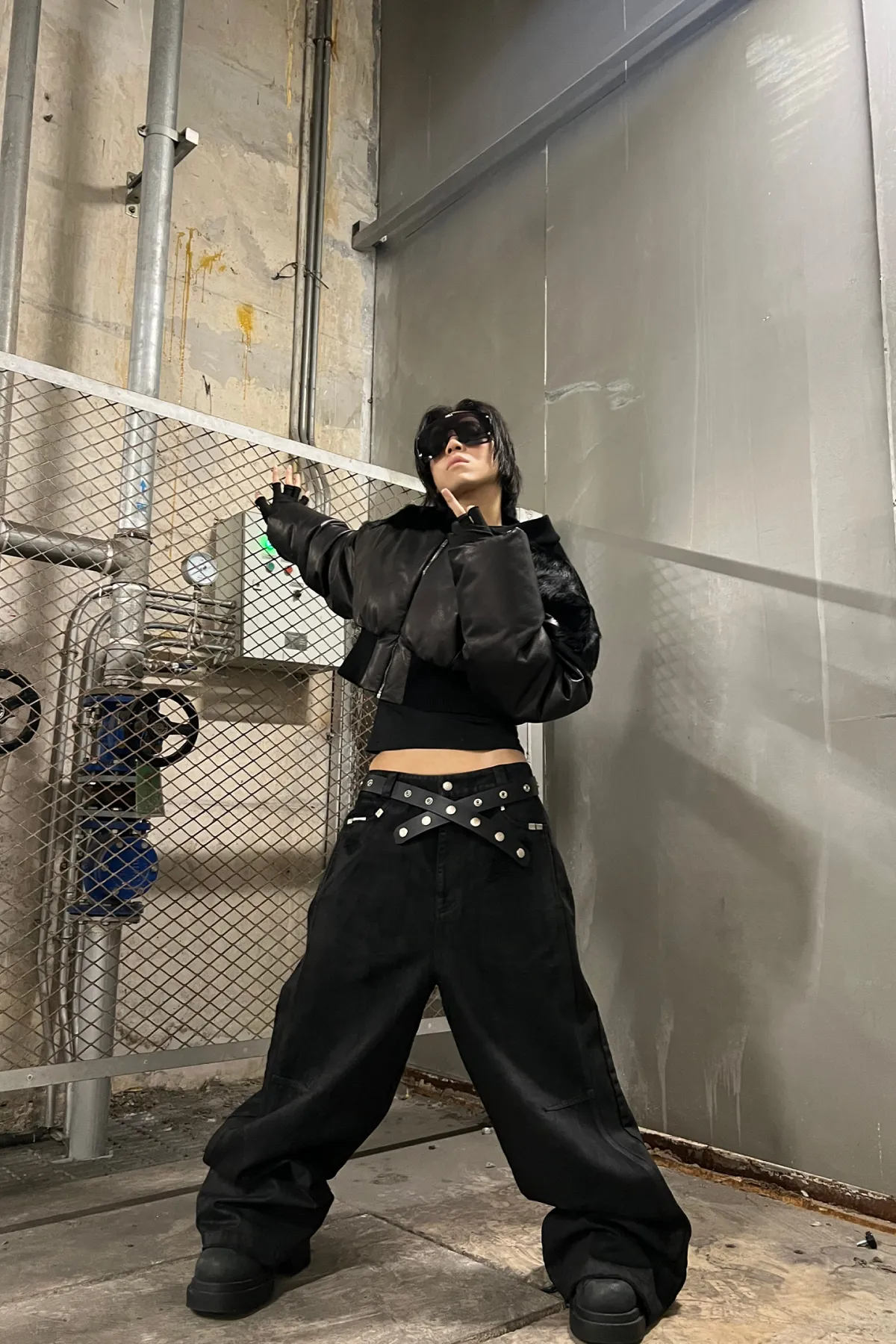 REBEL WAVE丨"SØL" Rivet Button Belt