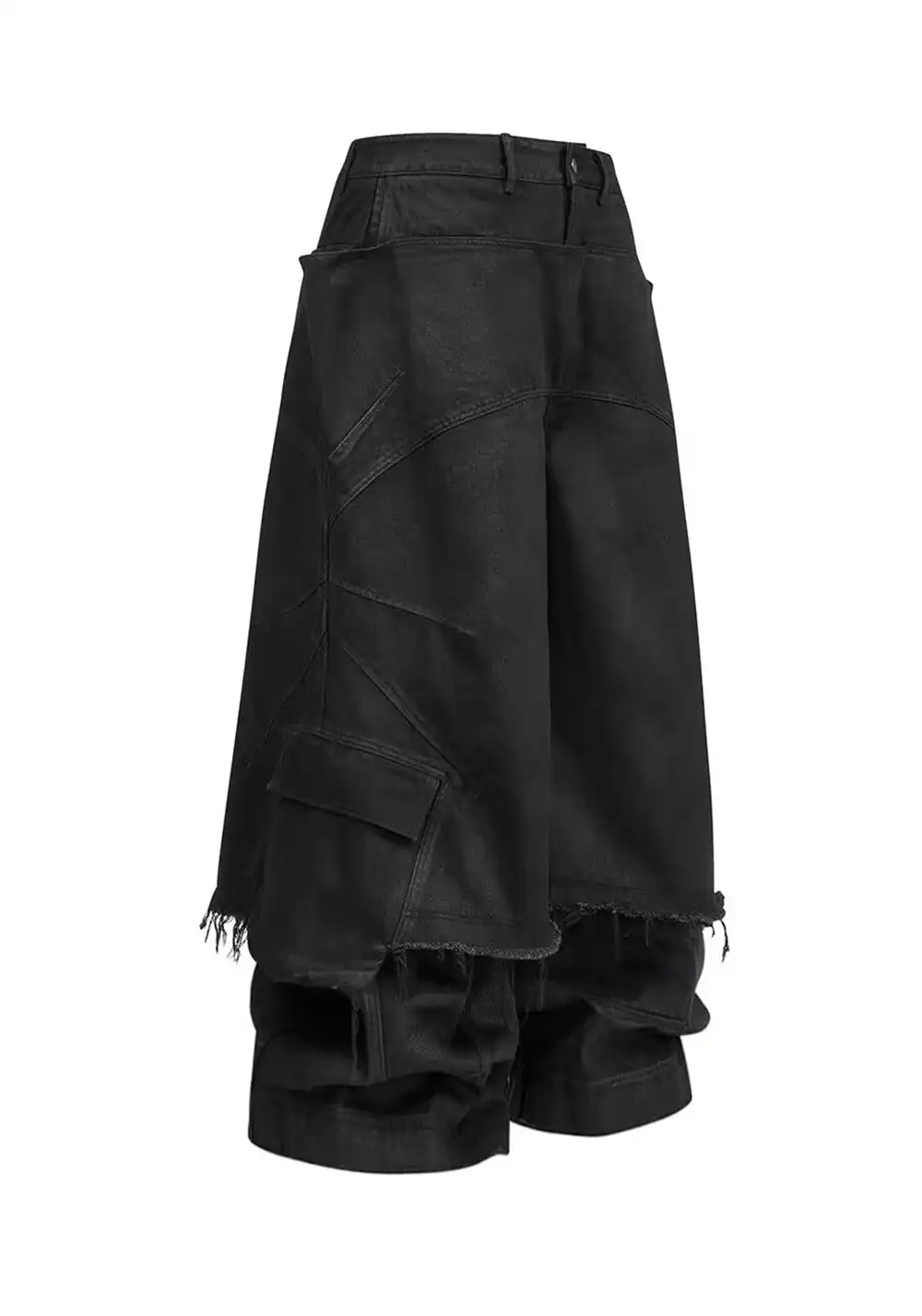 REBEL WAVE丨 "O" Shield Waxed Cargo Pants