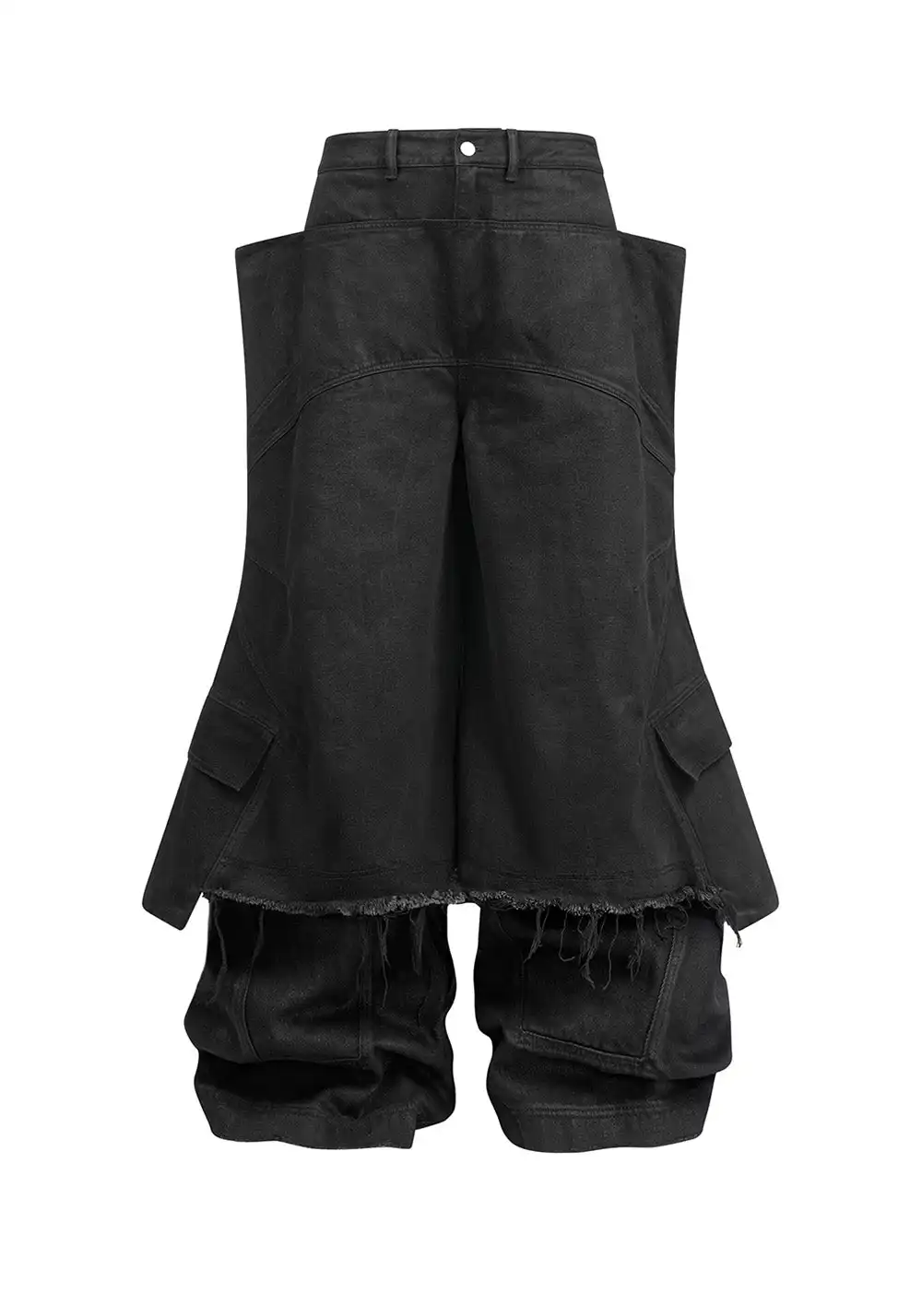 REBEL WAVE丨 "O" Shield Waxed Cargo Pants