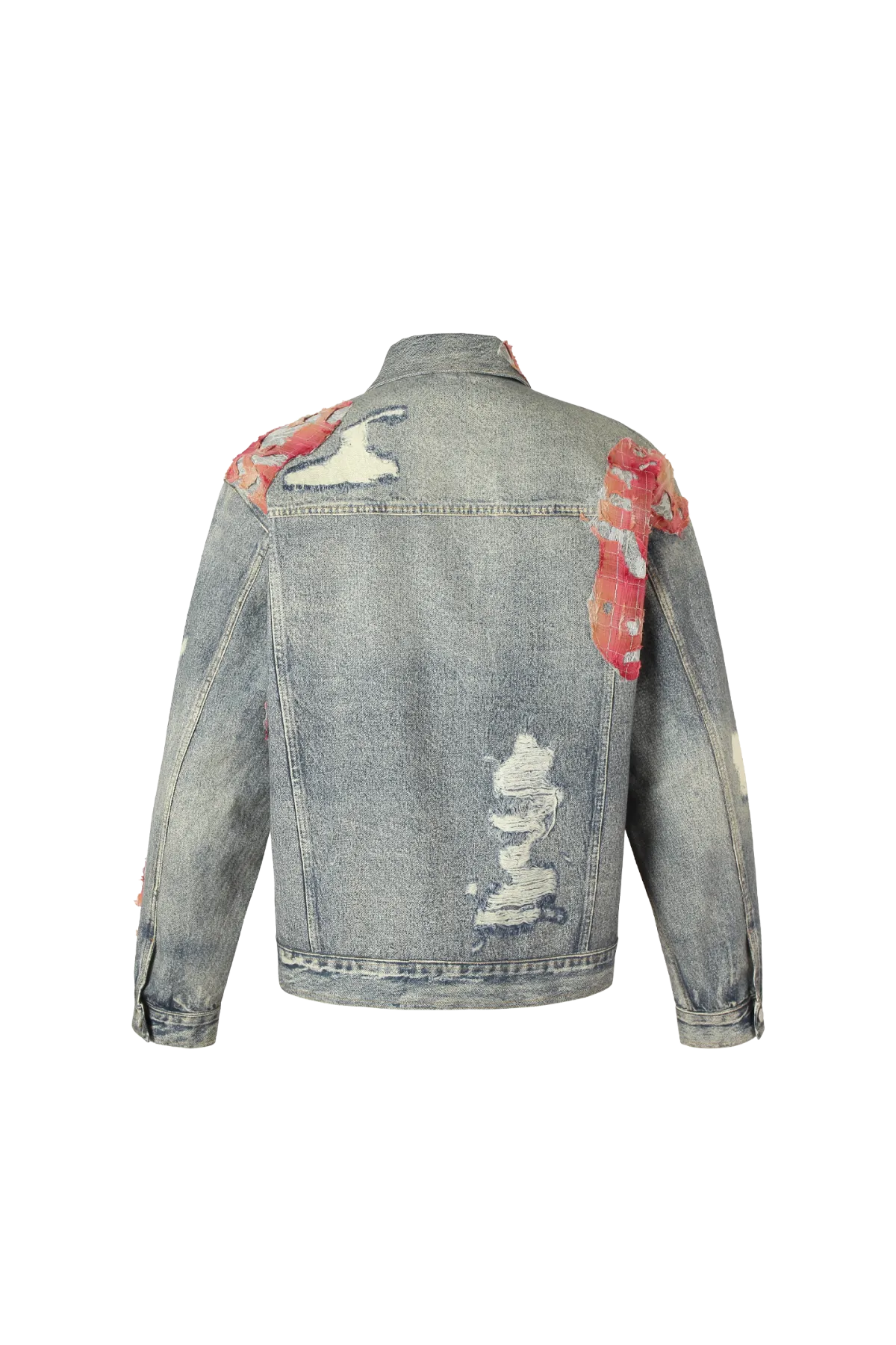 YADcrew | Sunset Cloud Lace Print Denim Jacket/Pants