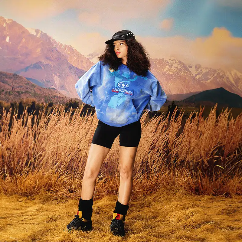 YADcrew | Angel Embroidered Hoodie