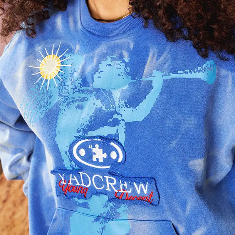 YADcrew | Angel Embroidered Hoodie