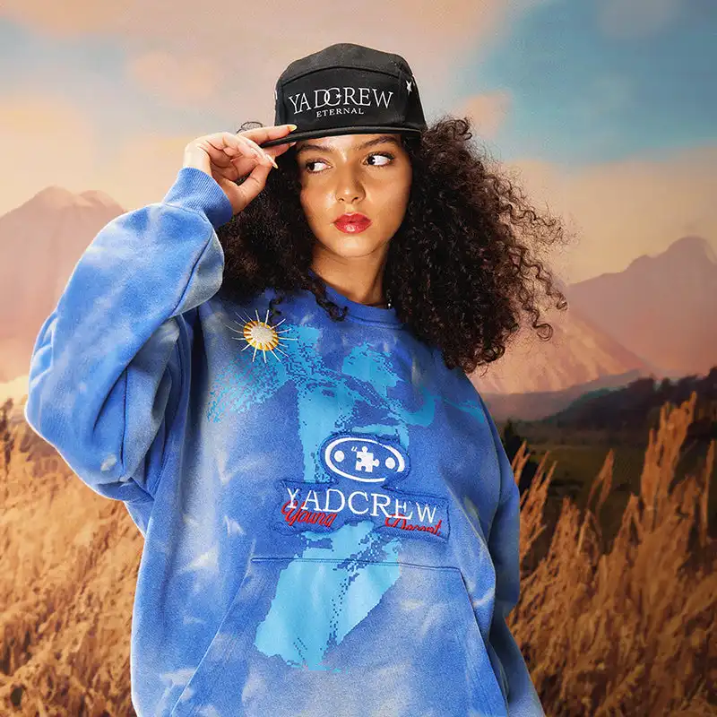 YADcrew | Angel Embroidered Hoodie