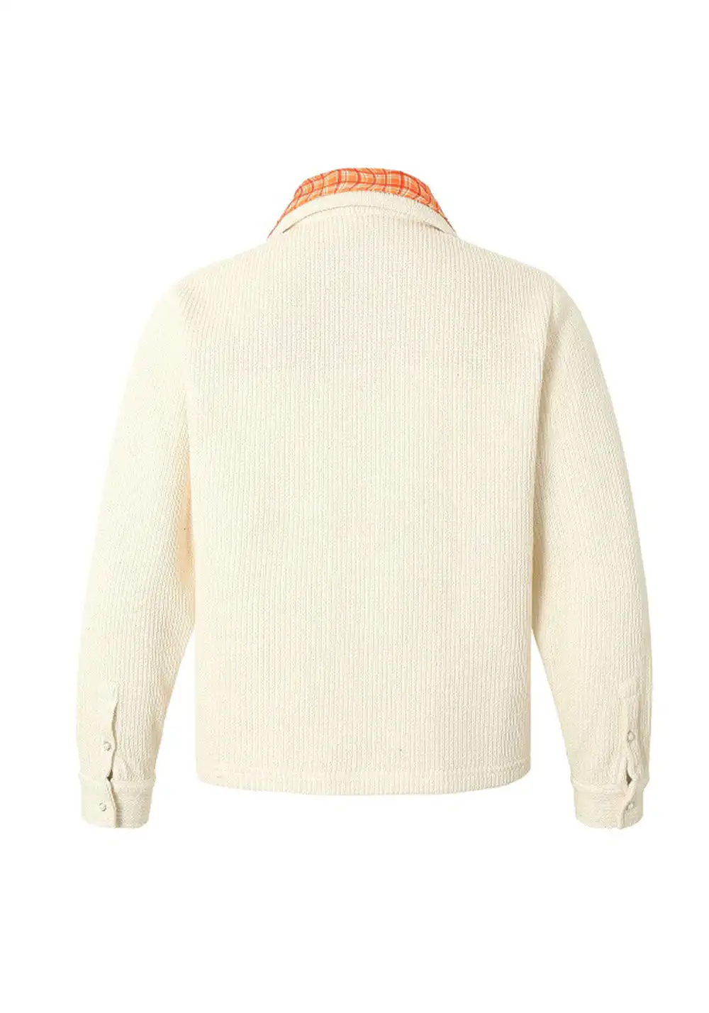 YADcrew丨Pearl LOGO Double Collar POLO Long Sleeve