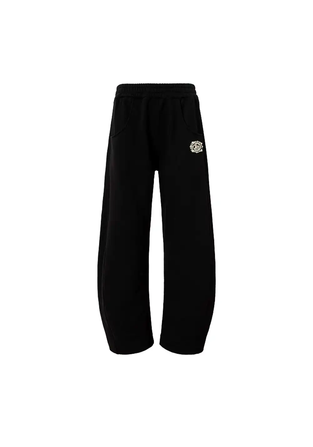YADcrew丨Pearl Puzzle Logo Scimitar Sweatpants