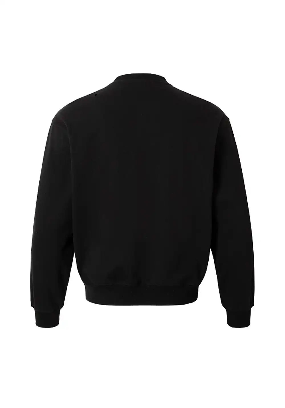 YADcrew丨Pearl Appliqué Basic Crew Neck Sweatshirt