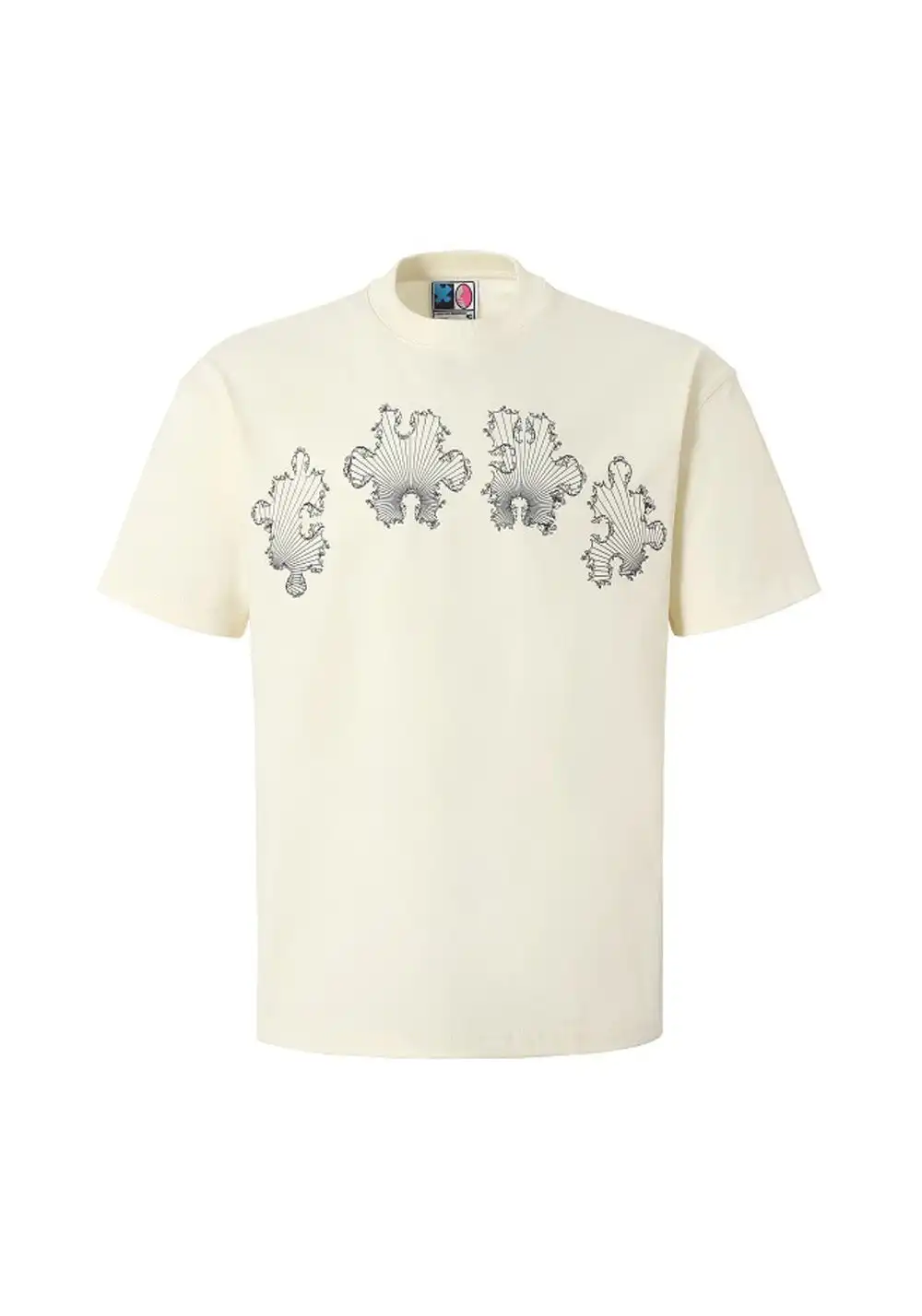 YADcrew丨YADcrew Baroque Mosaic Tee-White
