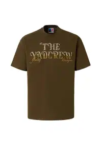 YADcrew丨YADcrew Checkerboard Pearl Tee-Brown